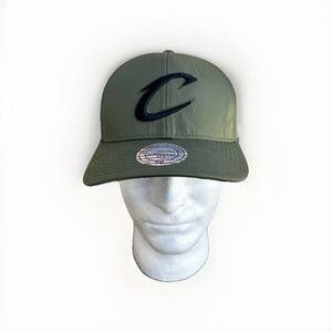Mitchell & Ness Cleveland Cavaliers Hat Cap Mens One Size Snapback Green NBA Gym